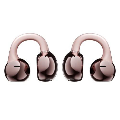 REGZA レグザ ワイヤレスイヤホン RB-A1S 耳を塞がない オープンイヤー ながら聴き Bluetooth 5.4 マルチポイント 最大34時間再生 ローズゴールド_2