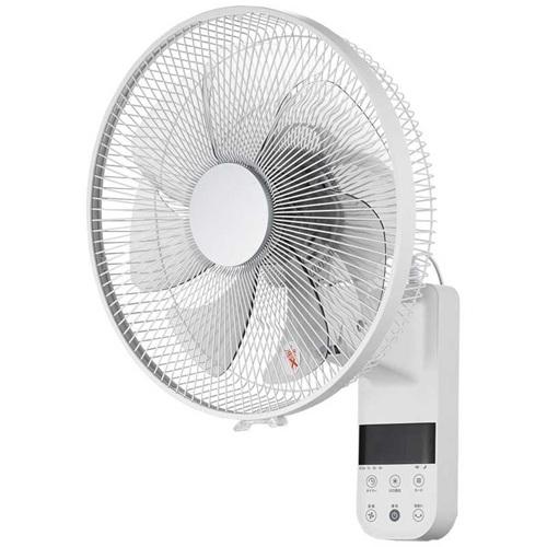 C:NET（シィー・ネット） 壁掛け扇風機 DCモーター搭載 リモコン付き