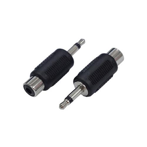 変換名人 AVプラグ RCA(メス) to 3.5mm(オス)モノラル AV/RCAJ