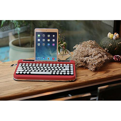 AJAX タイプライター風 レトロキーボードPENNA Red PNADRD : B AJAX タイプライター風 レトロキーボードPENNA Red PNADRD : B