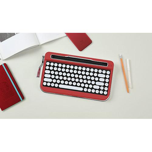 AJAX タイプライター風 レトロキーボードPENNA Red PNADRDキーボード