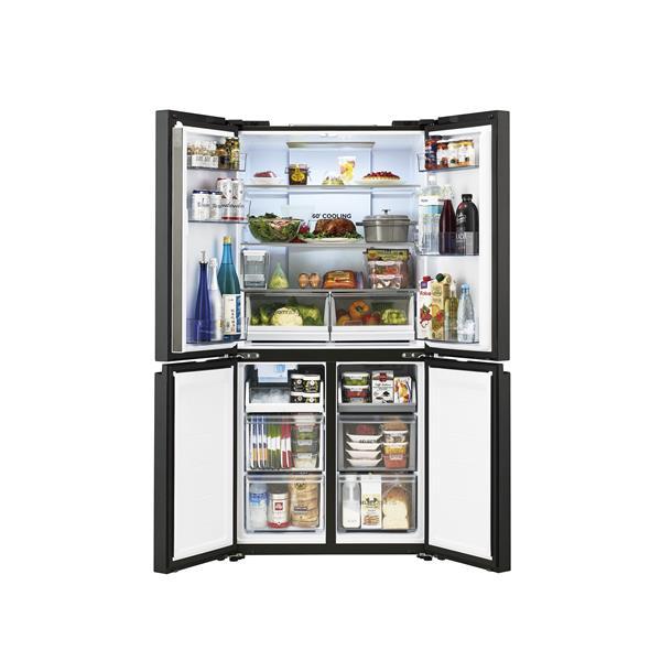 Haier 4ドア冷蔵庫(ブルーイッシュグレー) CORU 470L Haier 4ドア冷蔵庫(ブルーイッシュグレー) CORU 470L