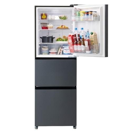 Haier 3ドア冷蔵庫 286L (マットグレー) 右開き ハイアール JR Haier 3ドア冷蔵庫 286L (マットグレー) 右開き ハイアール JR