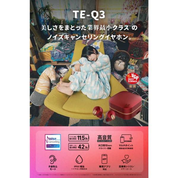 aviot ノイズキャンセリングイヤホン bluetooth 完全ワイヤレス 小さい 軽量 TE-Q3-BK | AVIOT | 12