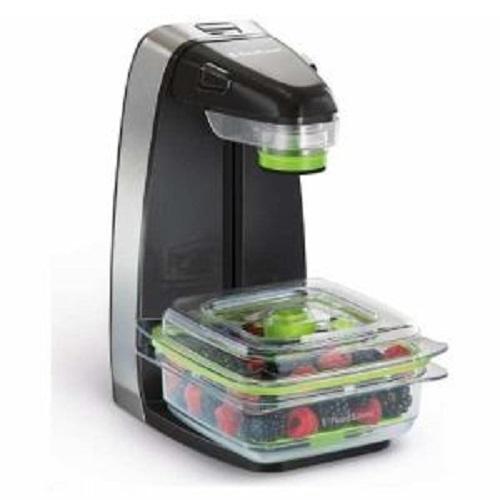 真空保存マシン ボックスセーバー ブラック FM1200BK 真空パック