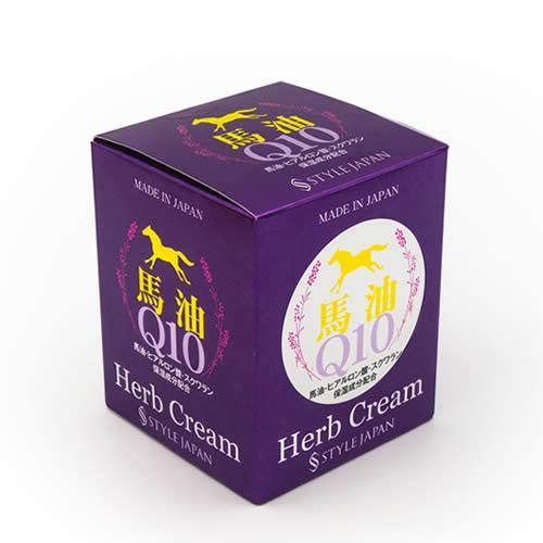 4個セット Q10馬油ナチュラルハーブクリーム （20%オフ） Q10馬油ナチュラルハーブクリーム Q10 Hores Natural Herb Cream化粧品