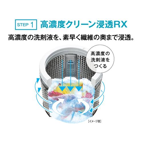 AQUA 全自動洗濯機 8.0kg ホワイト AQW-V8P(W) : Bサプライズ AQUA 全自動洗濯機 8.0kg ホワイト AQW-V8P(W) : Bサプライズ
