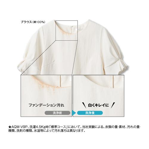 AQUA 全自動洗濯機 7.0kg ホワイト AQW-V7P(W) : Bサプライズ AQUA 全自動洗濯機 7.0kg ホワイト AQW-V7P(W) : Bサプライズ