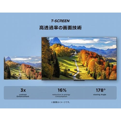 TCL 55V型液晶テレビ ブラック 4K対応 直下型 LED チューナー TCL 55V型液晶テレビ ブラック 4K対応 直下型 LED チューナー
