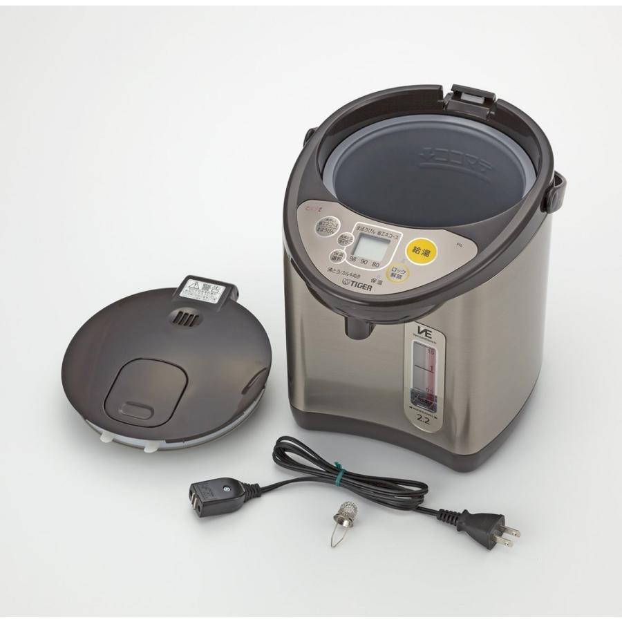 タイガー 魔法瓶 VE 電気 ポット 2.2L とく子さん PIL-A220-T タイガー 魔法瓶 VE 電気 ポット 2.2L とく子さん PIL-A220-T