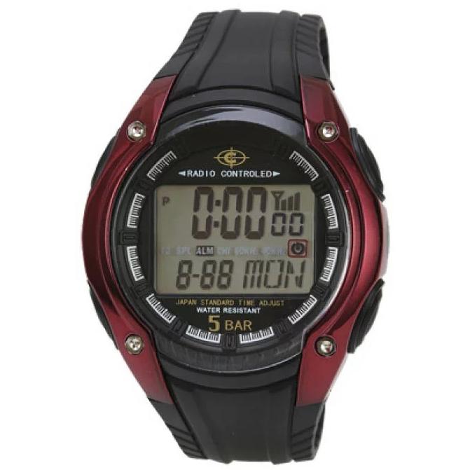 腕時計 サン・フレイム 電波デジタルウォッチ 5気圧防水 サンフレイム