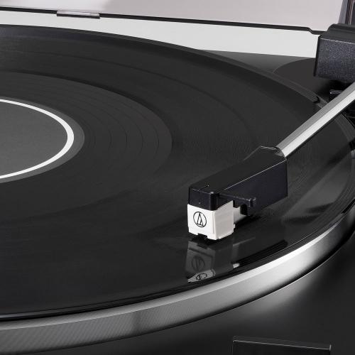 レコードプレーヤー(ターンテーブル) ダークガンメタリック オーディオテクニカ AT-LP60X-DGM