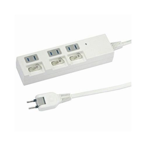 ユアサプライムス YAZAWA 個別スイッチ付節電タップ Y02BKS333WH ユアサプライムス YAZAWA 個別スイッチ付節電タップ Y02BKS333WH