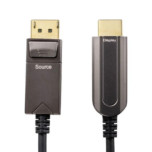 サンワサプライ DisplayPort-HDMI変換光ファイバーケーブル　20m KC-DPHDFB200_1