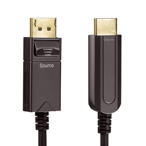 サンワサプライ DisplayPort-HDMI変換光ファイバーケーブル　20m KC-DPHDFB200_3