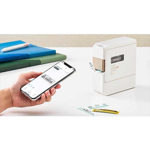 【特価商品】キングジム ラベルプリンター スマホ専用 PRO SR-R2500P テプラ キングジム ラベルプリンター PRO スマホ専用 SR-R2500P-W