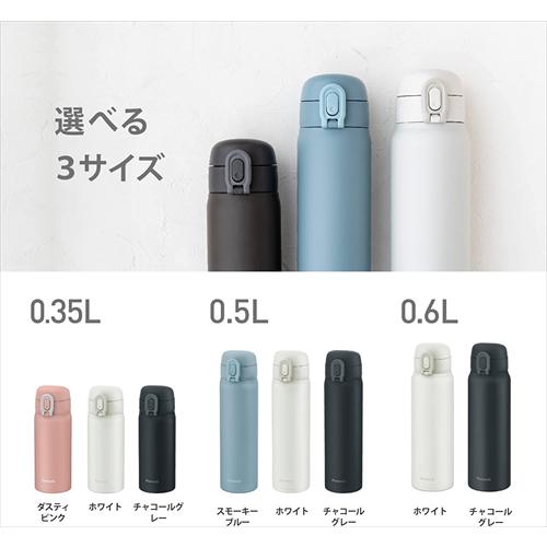 ピーコック魔法瓶工業 水筒 ステンレスボトル ワンタッチマグタイプ
