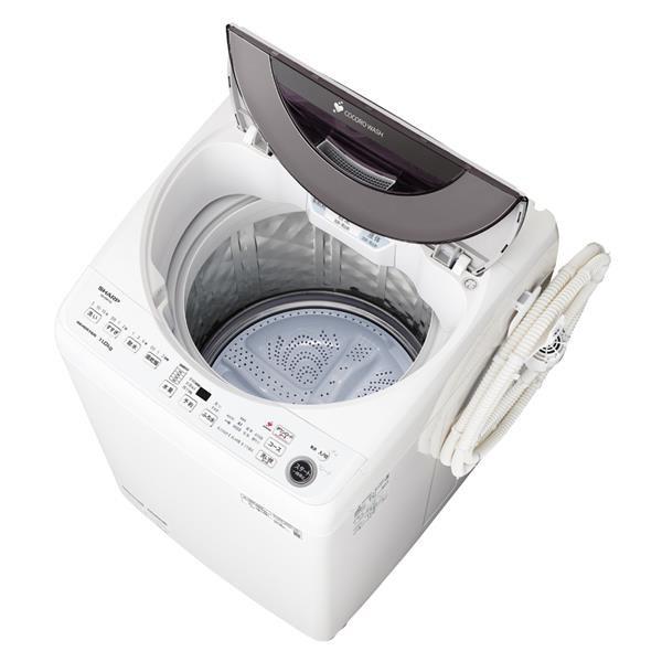 SHARP（シャープ） 全自動洗濯機 11kg シルバー系 ES-GW11G-S : B