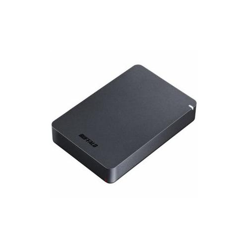 BUFFALO ポータブルHDD ブラック 4TB HD-PGF4.0U3-GBKA 