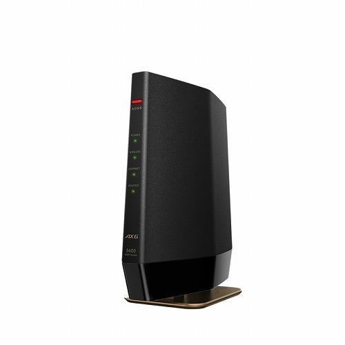 BUFFALO バッファロー 対応無線LANルーター マットブラック Wi-Fi6 11ax 4803+574Mbps IPv6 WSR-5400AX6 DMB
