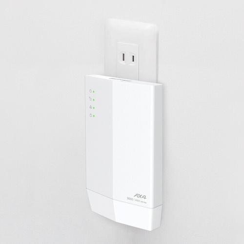 BUFFALO Wi-Fi中継機 11ax 2401+573Mbps AirStation ホワイト BUFFALO Wi-Fi中継機 11ax 2401+573Mbps AirStation ホワイト