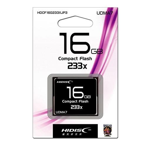HIDISC CFカード 16GB 233x Read35MB/s MLCチップ搭載 HDCF16G233XJP3｜beisiadenki｜02
