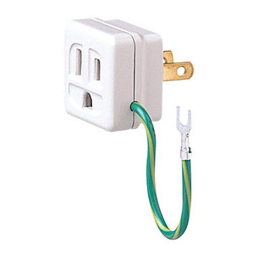 Panasonic パナソニック パソコン電源変換アダプタ接地15A用極有