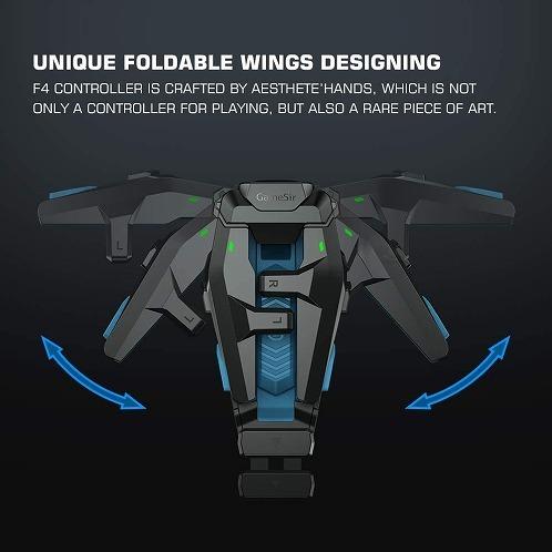 Gamesir F4 Falcon Mobile コントローラー 荒野行 Codモバイル フォートナイト Identity V ゲームパッドpubg 引き金式高速射撃ボタン スマホコントローラー Bサプライズ 通販 Yahoo ショッピング