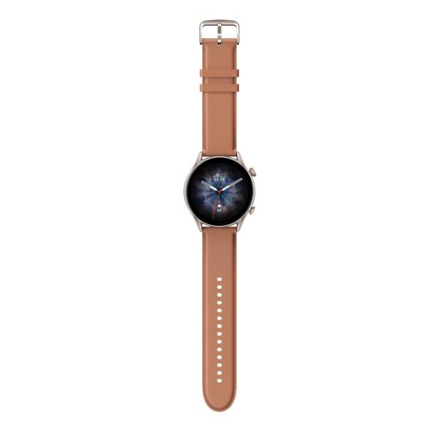 Amazfit GPSスマートウォッチ GTR3 Pro ブラウンレザー Amazfit Amazfit GPSスマートウォッチ GTR3 Pro ブラウンレザー Amazfit