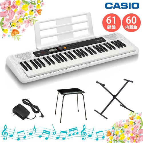 CASIO（カシオ） 電子キーボード 純正スタンド 純正イス 3点セット 61 