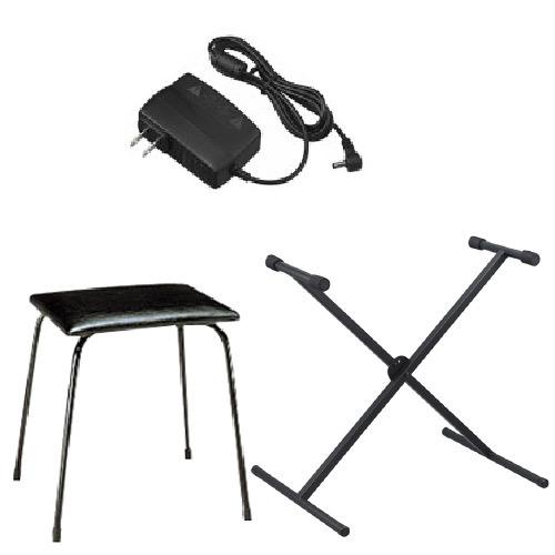 CASIO（カシオ） 電子キーボード 純正スタンド 純正イス 3点セット 61