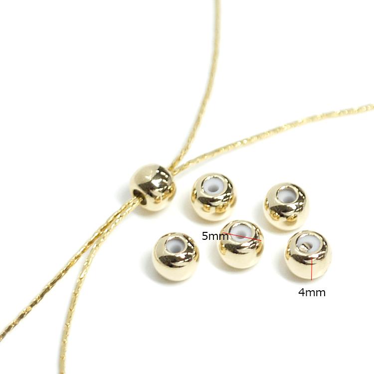 ejp158-2【10個入り】直径約5mm 円形 まる スライドボール 16KGP