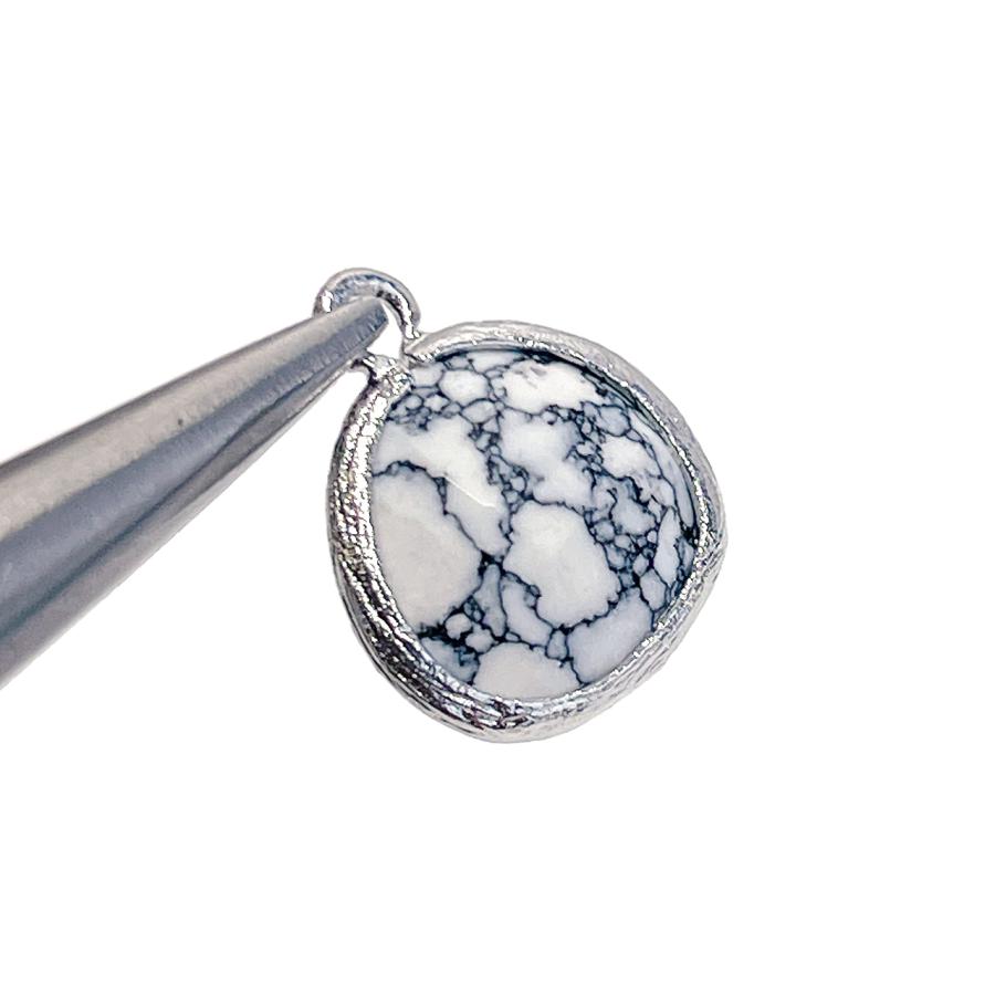 即結大歓迎　Perche ホワイトパール チャーム 1粒パールチャーム｜チャーム｜LAMBDA(ラムダ) ジュエリー