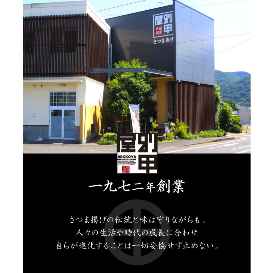 【クール便でお届け】さつま揚げのべっ甲屋 【海の幸×山の幸セット】（生食用）限定 4-6人前(24個入) 本場 鹿児島 産地直送 天ぷら かまぼこ 練…｜bekkoya｜05