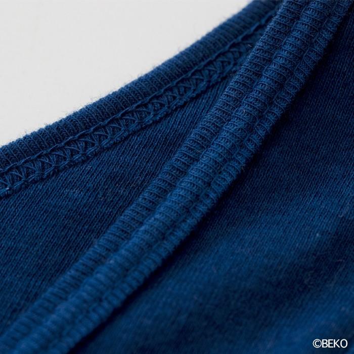 天衣無縫 藍染めby宝島染工（手染め）フライスタンクトップブラ（メール便使用で送料無料）ベコオリジナル オーガニックコットン |  | 04