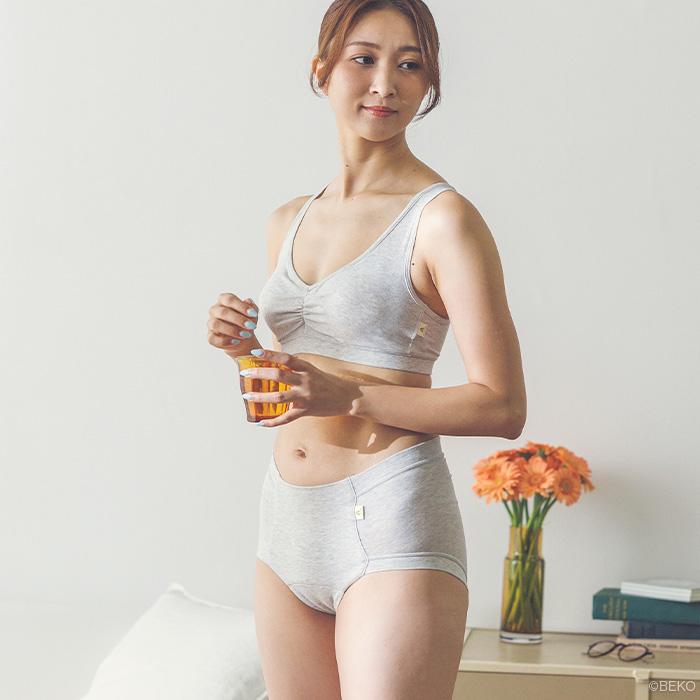オーガニックコットン サニタリーショーツ LUNAKO 日本製 ATIRUNA アティルナ （メール便使用で送料無料）AT210029 （返品不可） |  | 12