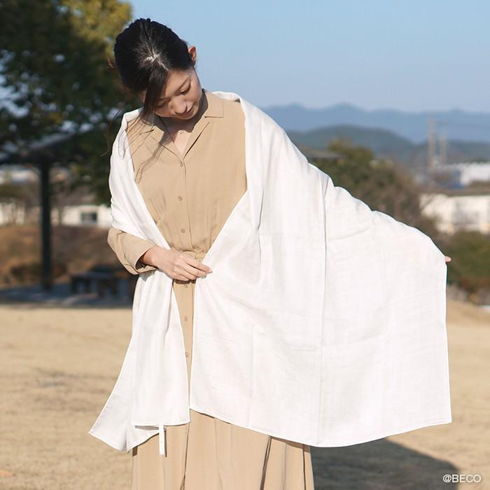 TAKEFU 竹布 清布（すがしぬの）ガーゼショール 70cm×200cm メール便で