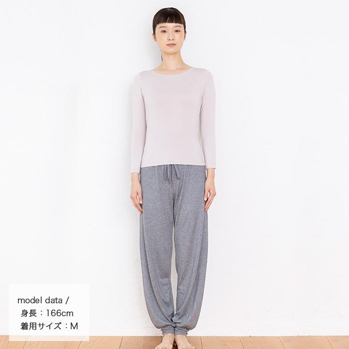 TAKEFU 竹布 ソフトフィットインナー 長袖（レディース）、メール便で