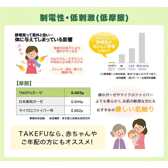 TAKEFU 竹布 ヤク リブタートル (レディース) メール便送料無料