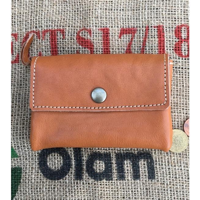 かわいい革の財布/レザーハンドメイド財布/2miru : Beko Leather