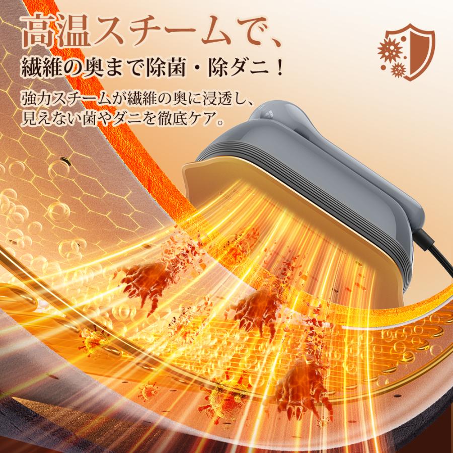 アイロン 10秒立ち上がり スチーム スチームアイロン シワ伸ばし 衣類