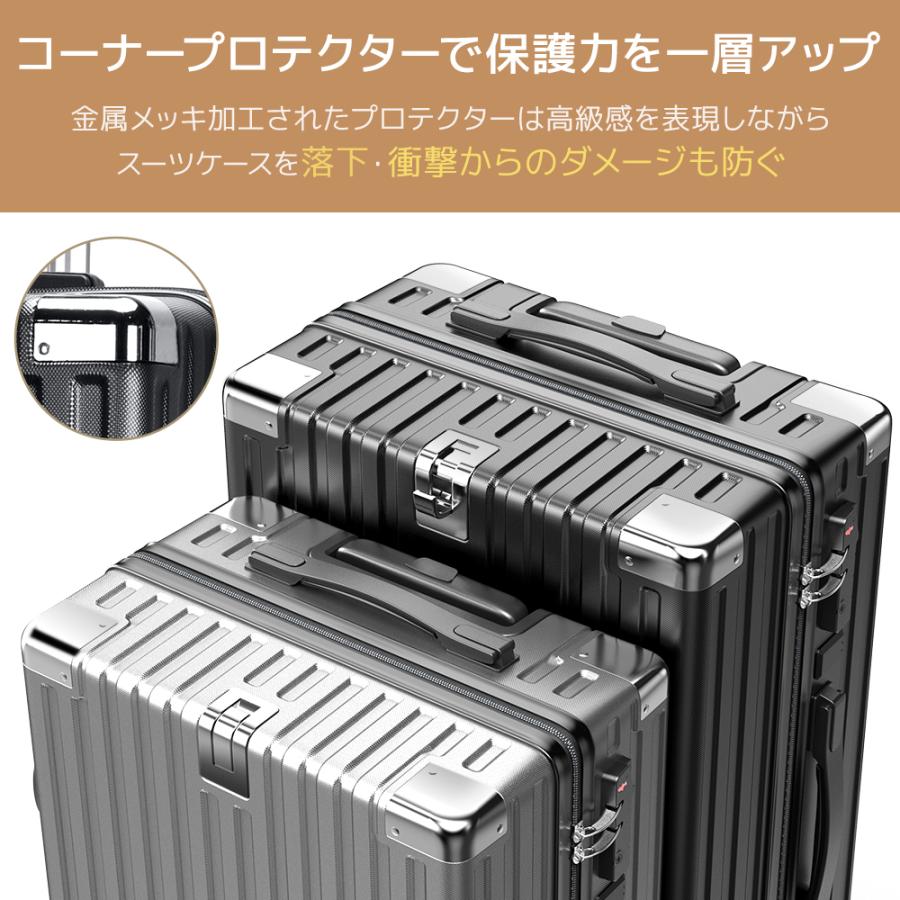 BARGOCH スーツケース 機内持ち込み キャリーケース 軽量 大容量