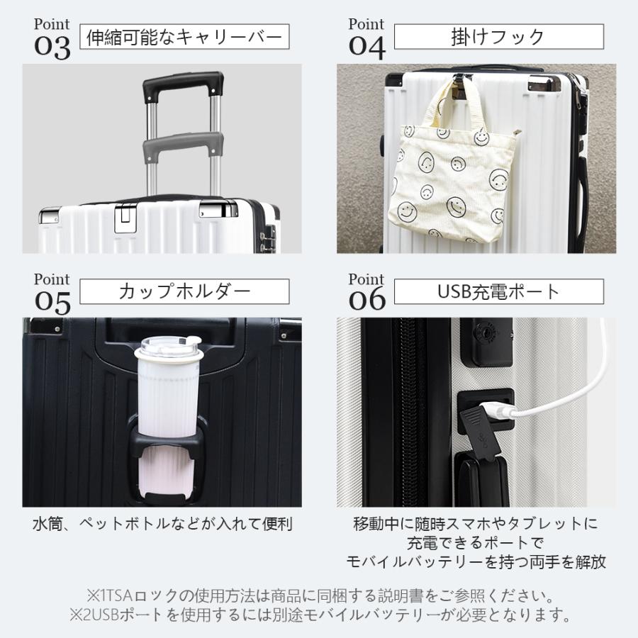BARGOCH スーツケース 機内持ち込み 耐衝撃最強 キャリーケース ハード