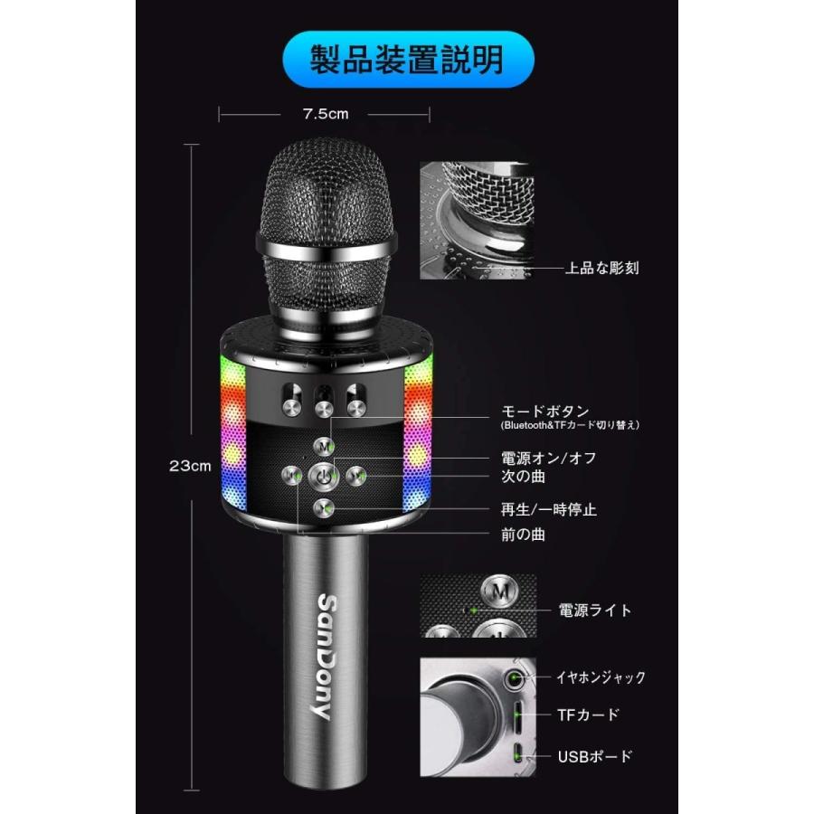 カラオケマイク bluetooth ワイヤレスマイク 家庭用 高音質 スピーカー内臓 ノイズキャンセリング LEDライト付き android iPhone対応 送料無料 (D18) :d18:Belando - 通販 - Yahoo!ショッピング カラオケマイク bluetooth ワイヤレスマイク 家庭用 高音質 スピーカー内臓 ノイズキャンセリング LEDライト付き android iPhone対応 送料無料 (D18) :d18:Belando - 通販 - Yahoo!ショッピング