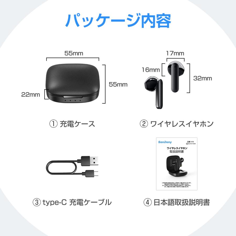 ワイヤレスイヤホン Bluetooth5.2 イヤホン 小型 Hi-Fi高音質 ワイヤレスイヤホン Bluetooth5.2 イヤホン 小型 Hi-Fi高音質