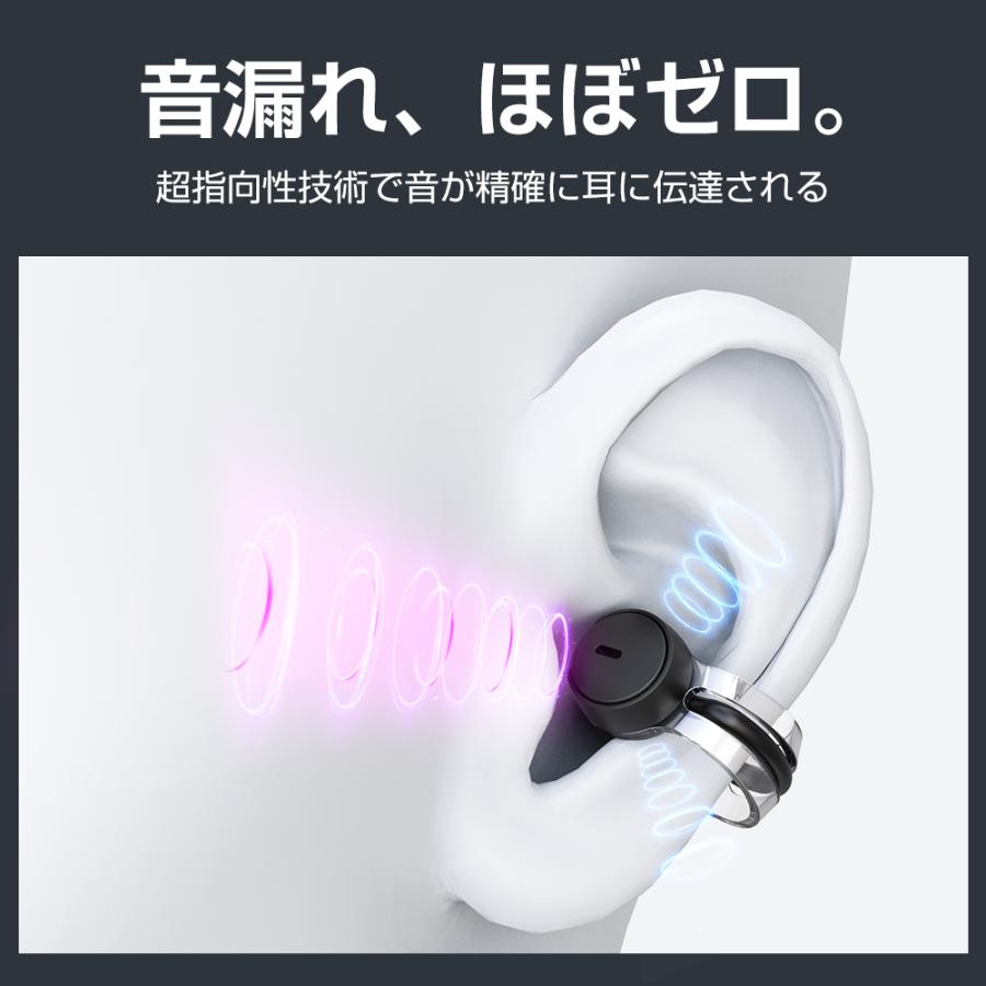 イヤホン ワイヤレスイヤホン Bluetoothイヤホン 耳を塞がないイヤホン 長時間再生 ブルートゥース 片耳 両耳自動ペアリング IPX7防水 iPhone/Android対応 | ブランド登録なし | 15