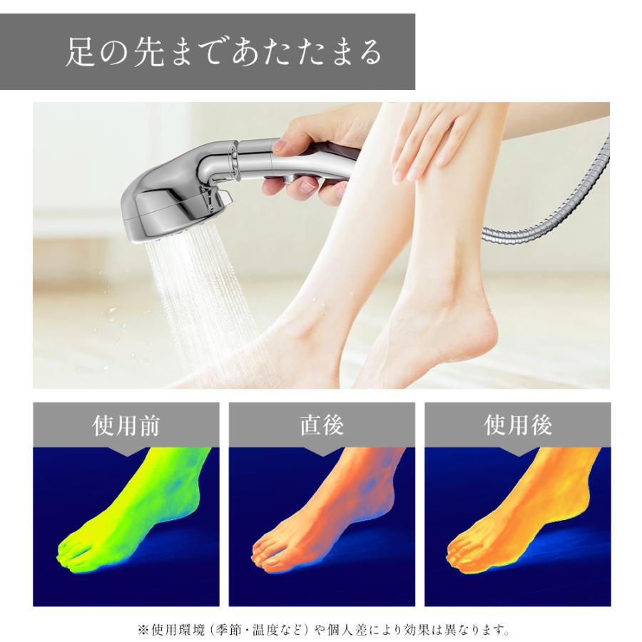 シャワーヘッド シャワー インターフェース ナノバブル 5段階モード