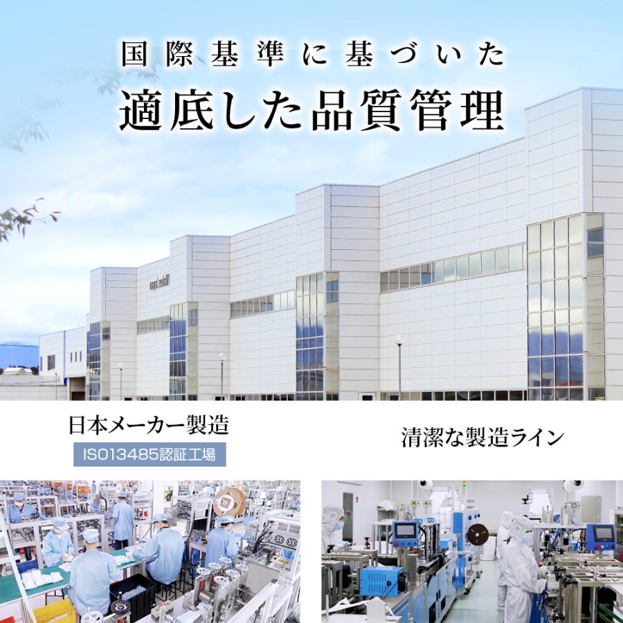マスク 不織布 立体 日本製 個包装 21枚 3Dマスク 不織布 柳葉型 4層構造 耳が痛くない 肌に優しい カケンテスト済み 99.9%遮断 花粉 使い捨て 男女兼用 | SOUSIA | 14