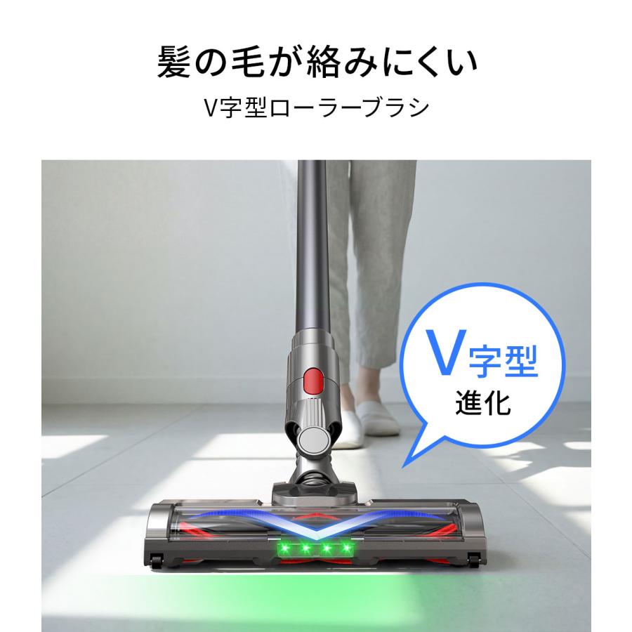 ❣️最新型❣️掃除機 コードレス　業界初LEDライト　コードレス掃除機 サイクロン式 Amazon | 掃除機コードレス 軽量 強力【2025最新型!業界初!70KPa強力