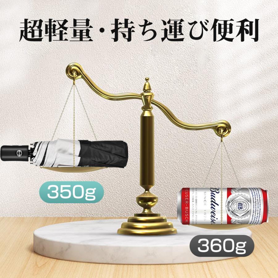 折りたたみ傘 晴雨兼用 日傘 完全遮光 UVカット 100％遮熱 8本骨 軽量 梅雨 折畳み傘 雨具 携帯 レディース 耐風 UV対策 紫外線対策 遮熱 遮光 コンパクト | ブランド登録なし | 23